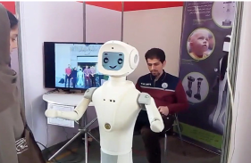 : Indigenous Robots “Arash” and “Maya” Developed for Child Cancer and Autism Therapy at INOTEX 2025